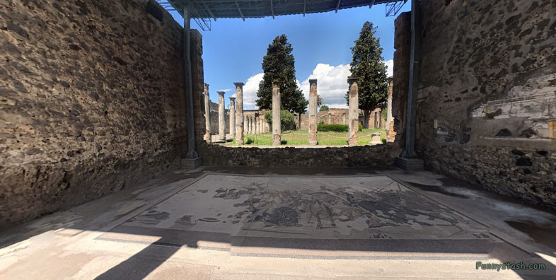 Pompei Roman Ruins VR Archeology House Of The Faun