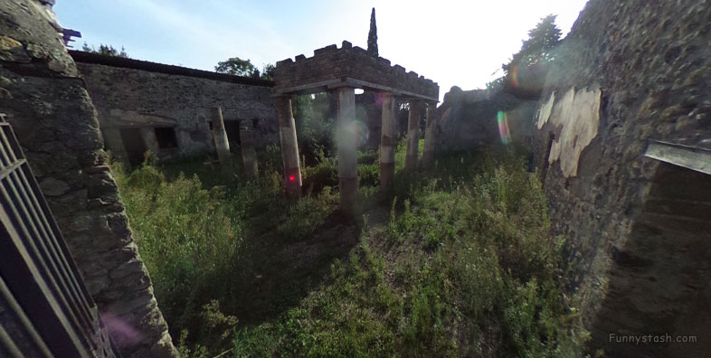 Pompei Roman Ruins VR Archeology Necropolis Of Porta Ercolano