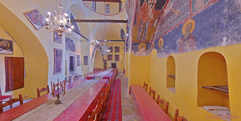 Monastery St John Theologian 11th century Tourism VR